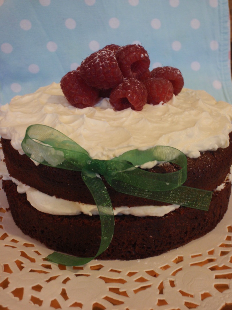 Tort cu menta și cremă de mascarpone