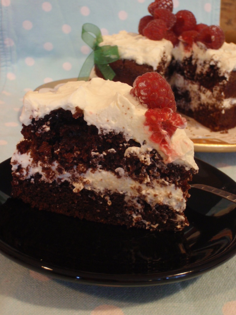 Tort cu menta și cremă de mascarpone