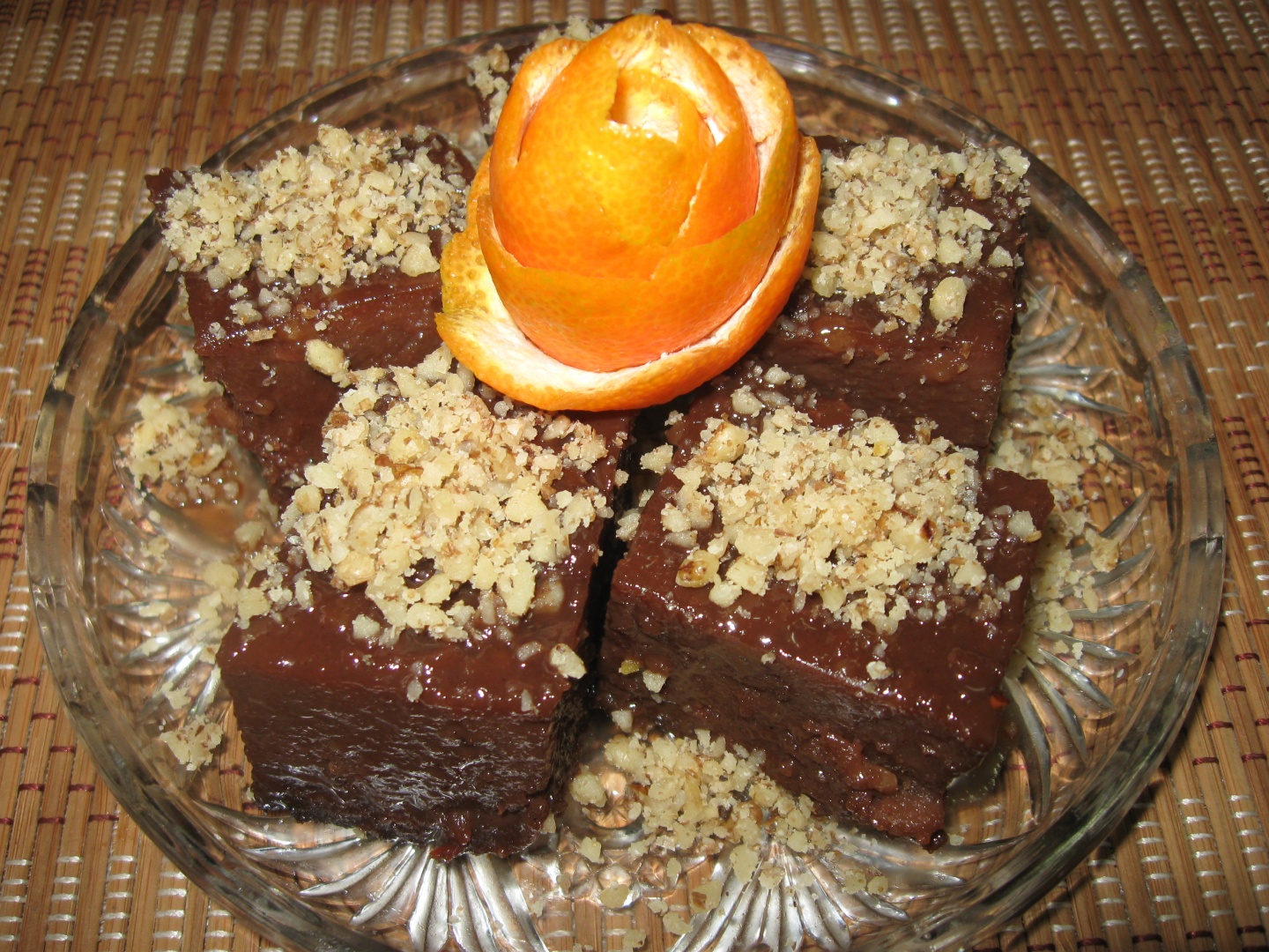 Negresa  cu glazura de ciocolata