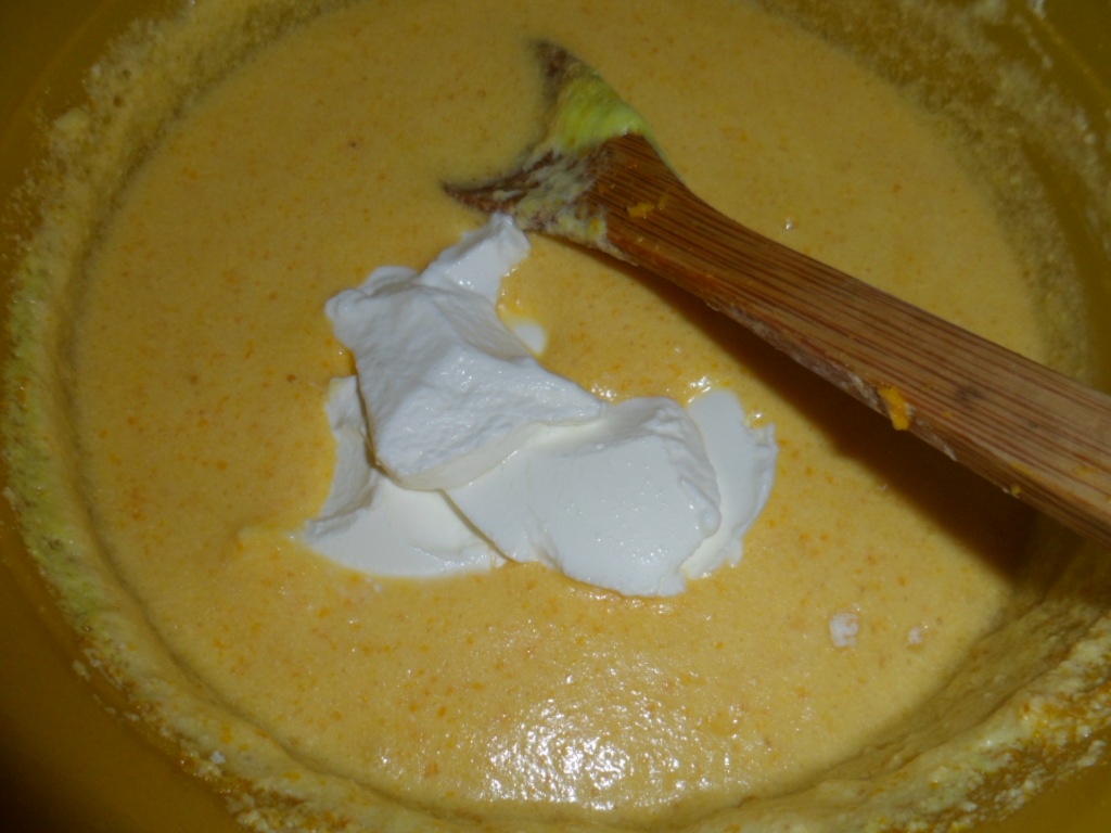 Chec cu portocala si nuci