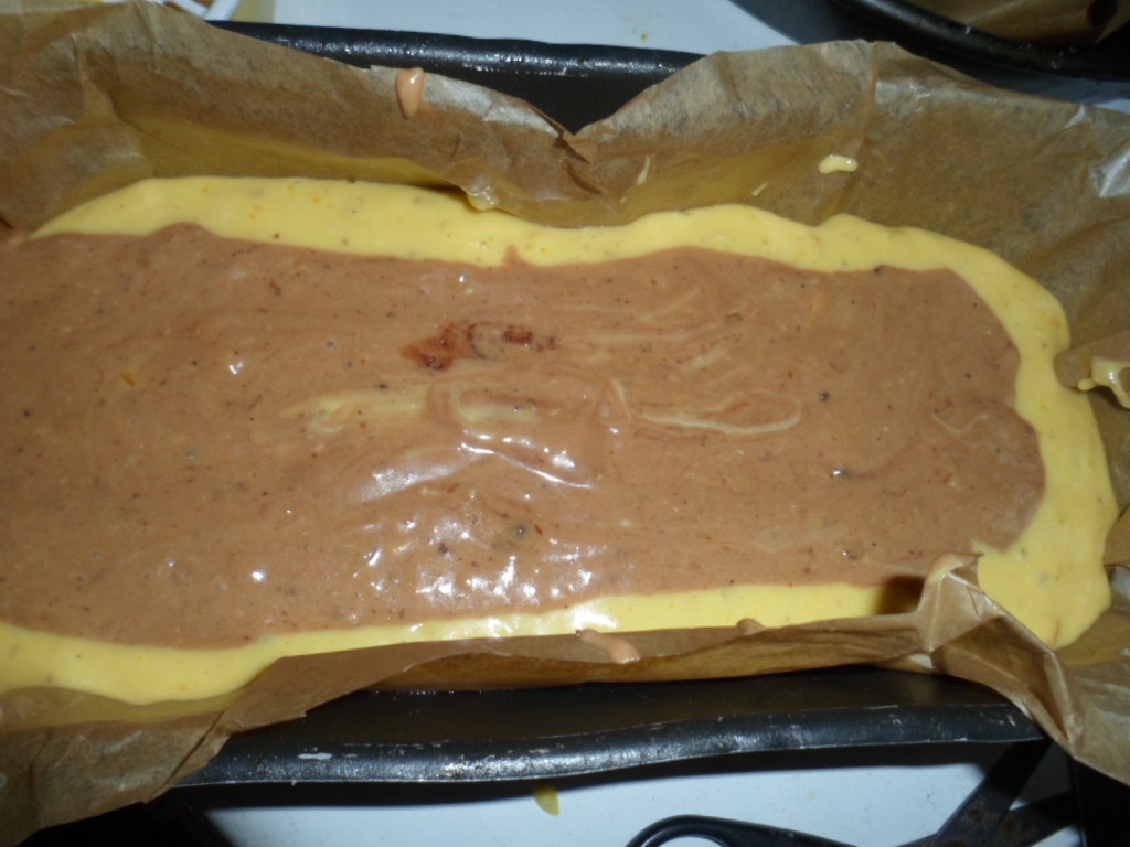 Chec cu portocala si nuci