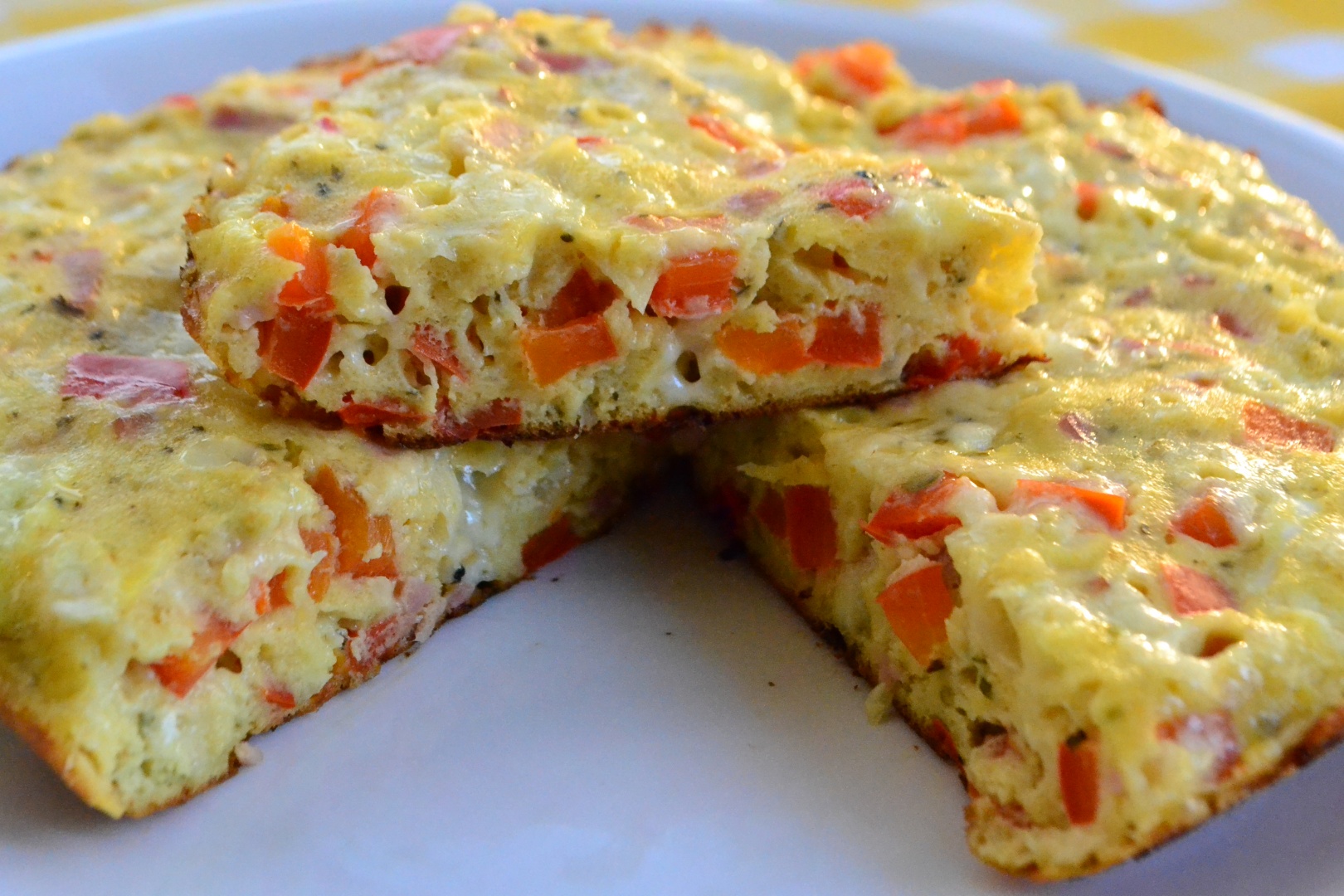 Tarta aperitiv cu ardei la Philips Multicooker