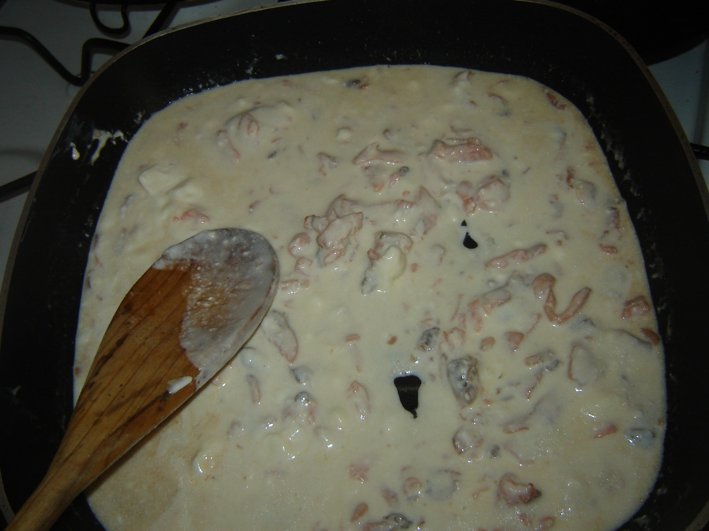 Fettuccine cu somon afumat