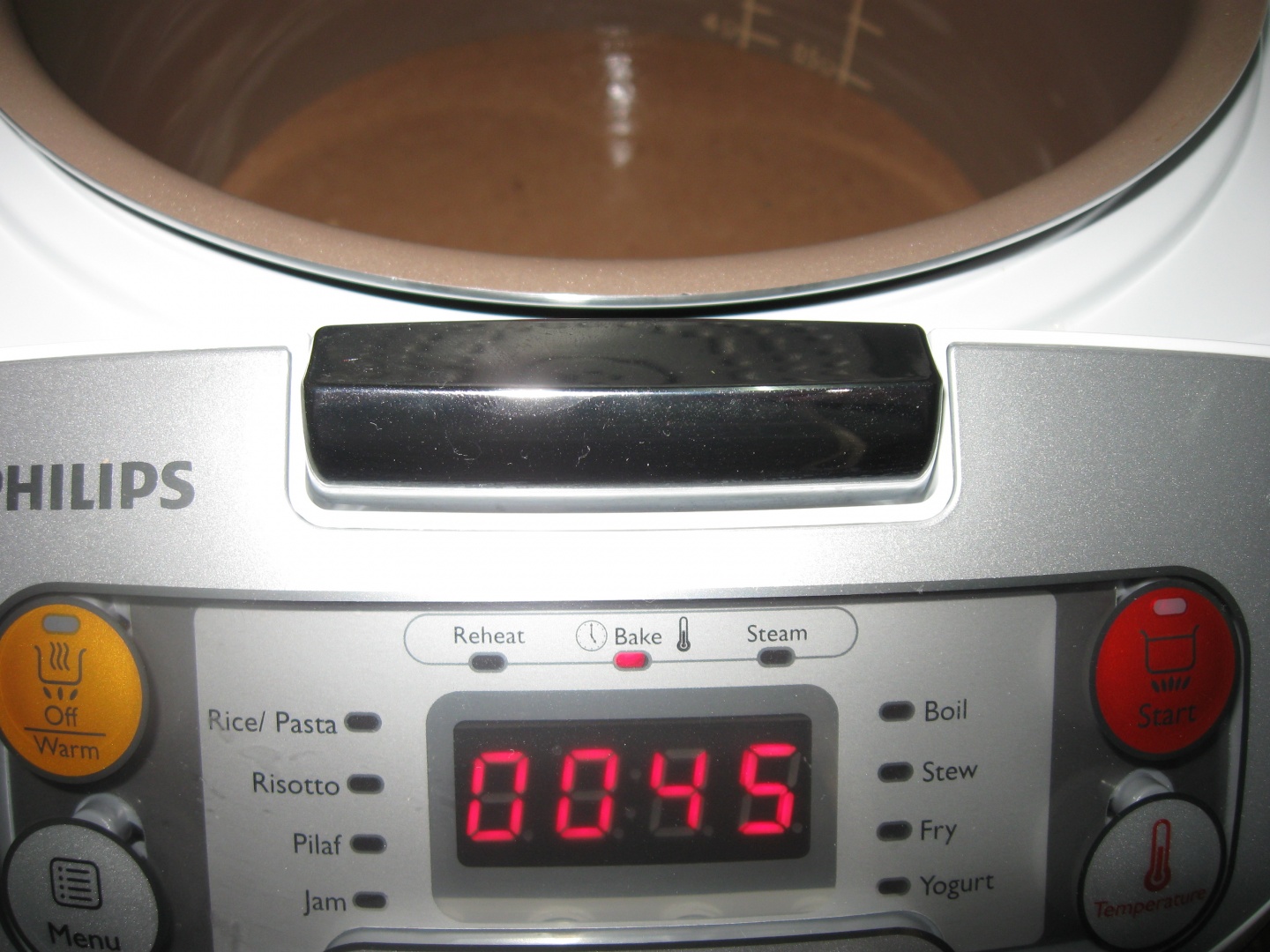 Negresa glazurata de post preparata la Philips multicooker