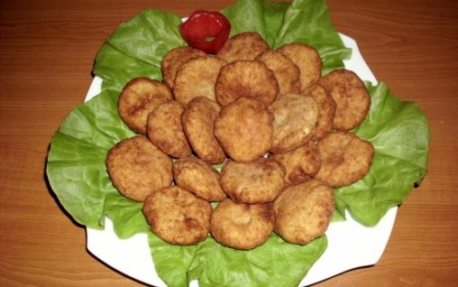 Chiftele de cartofi cu branza