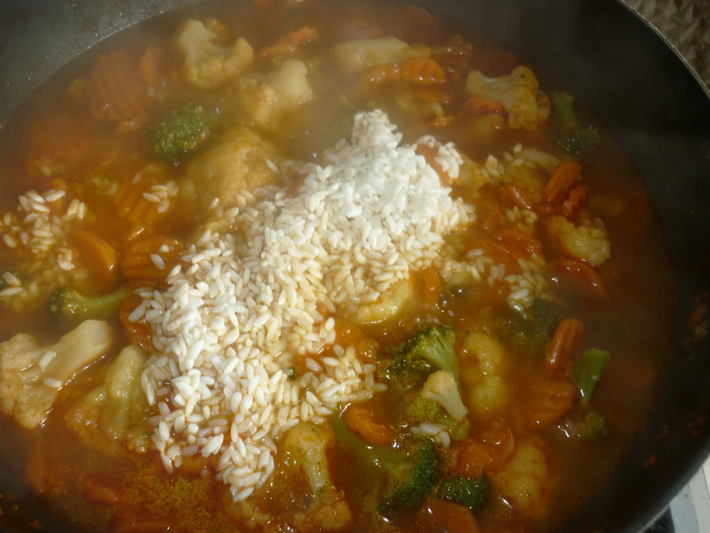 Legume cu orez la cuptor