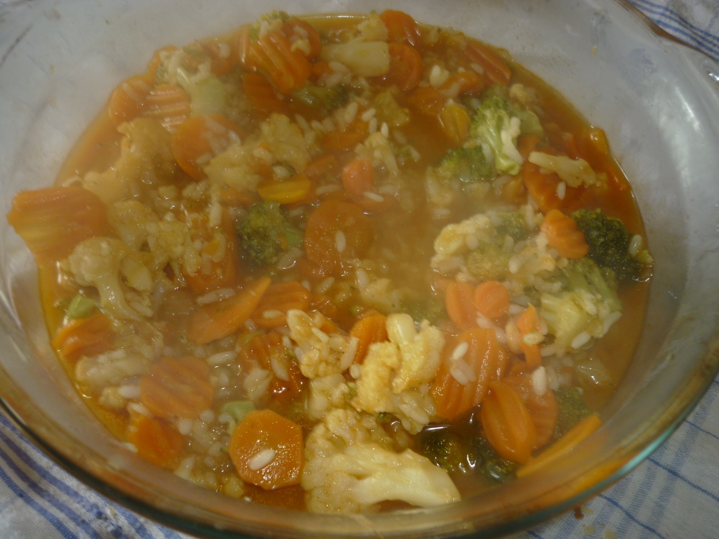 Legume cu orez la cuptor