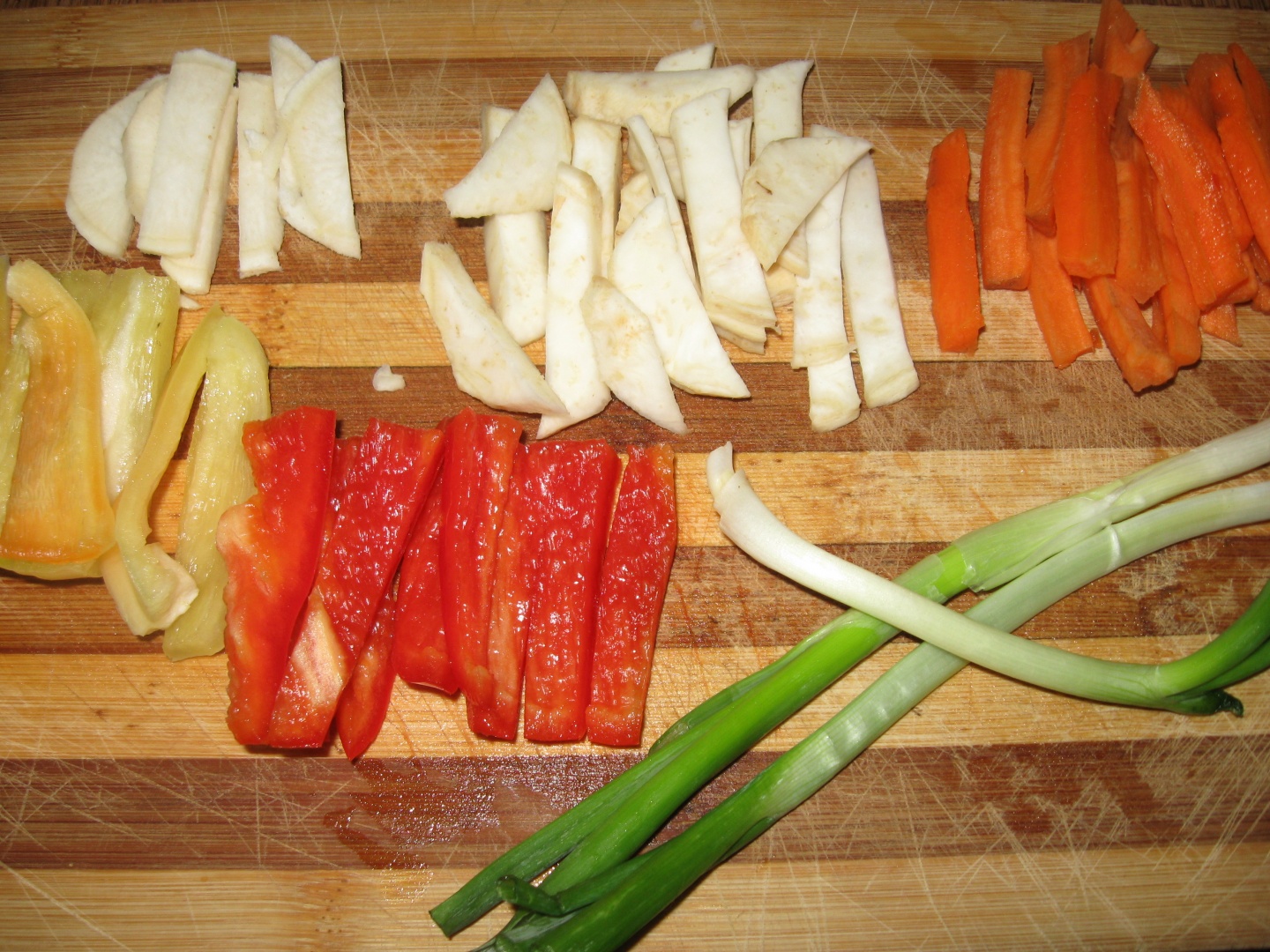 Salau fiert cu legume la Philips multicooker