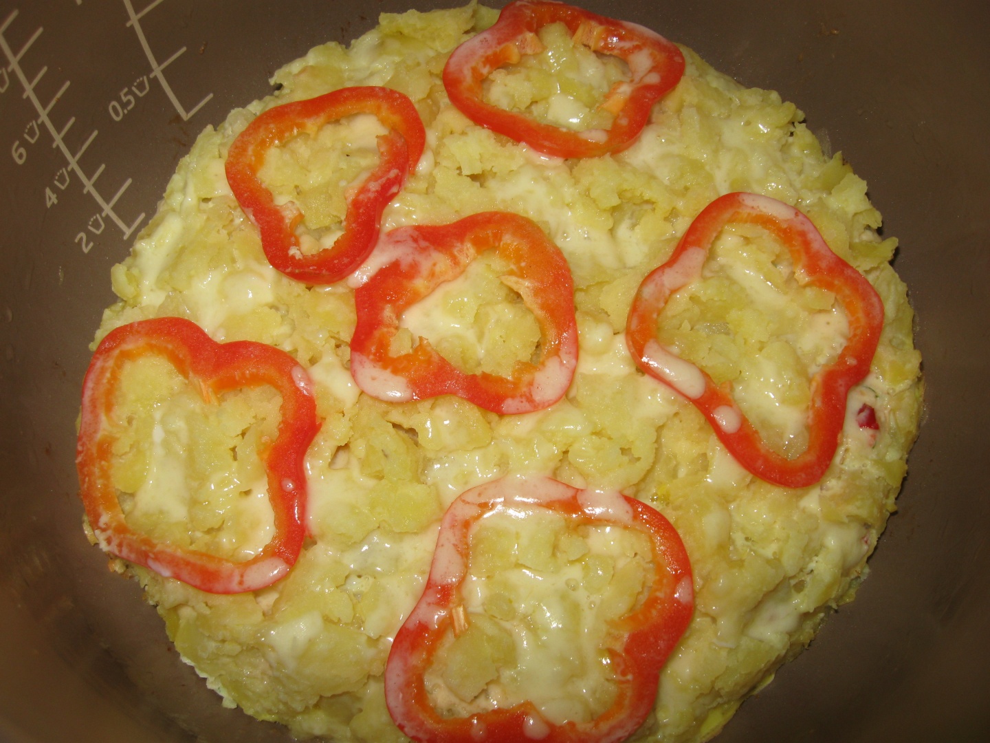 Cartofi surpriza  la Philips multicooker