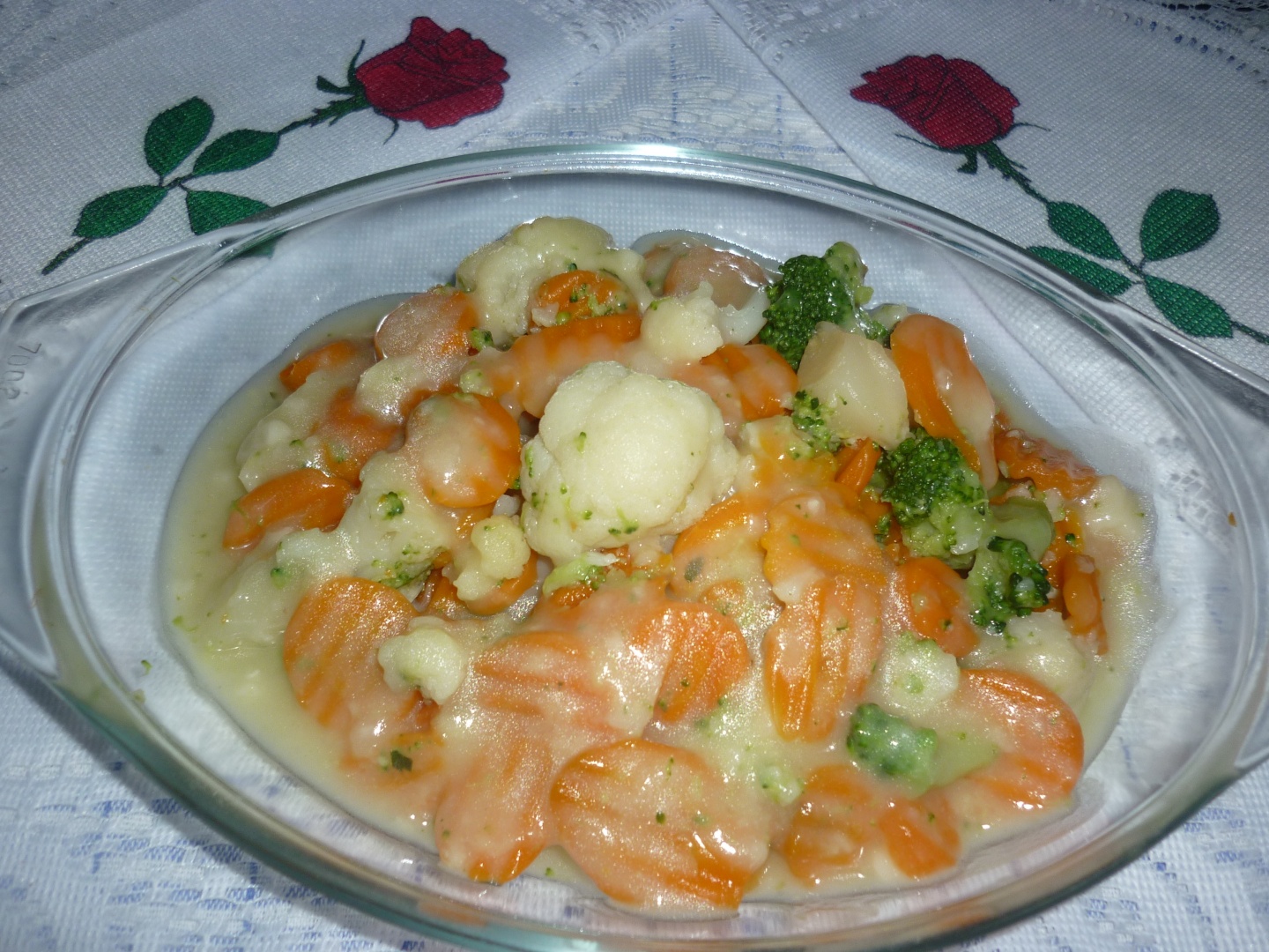 Mix de legume cu sos