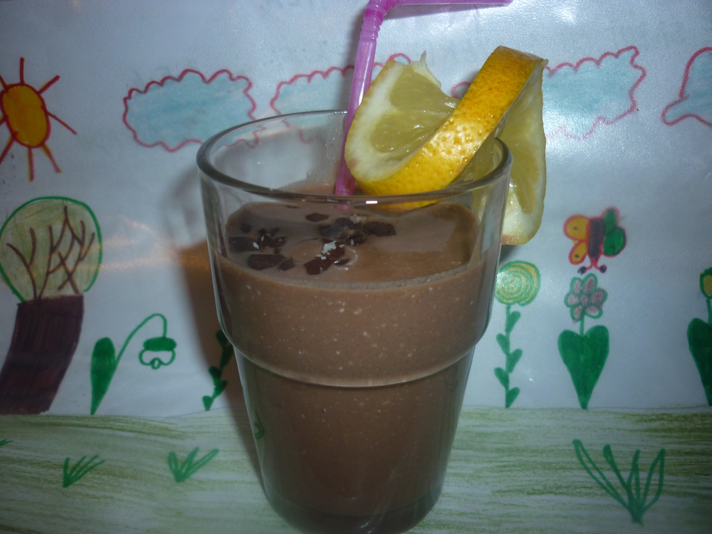 Milkshake cu bautura din soia si banane