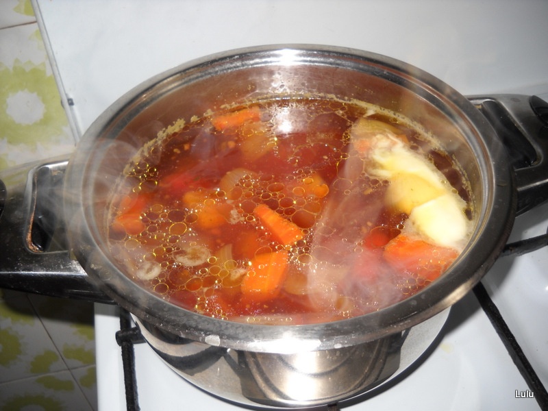 Supa crema de sfecla rosie