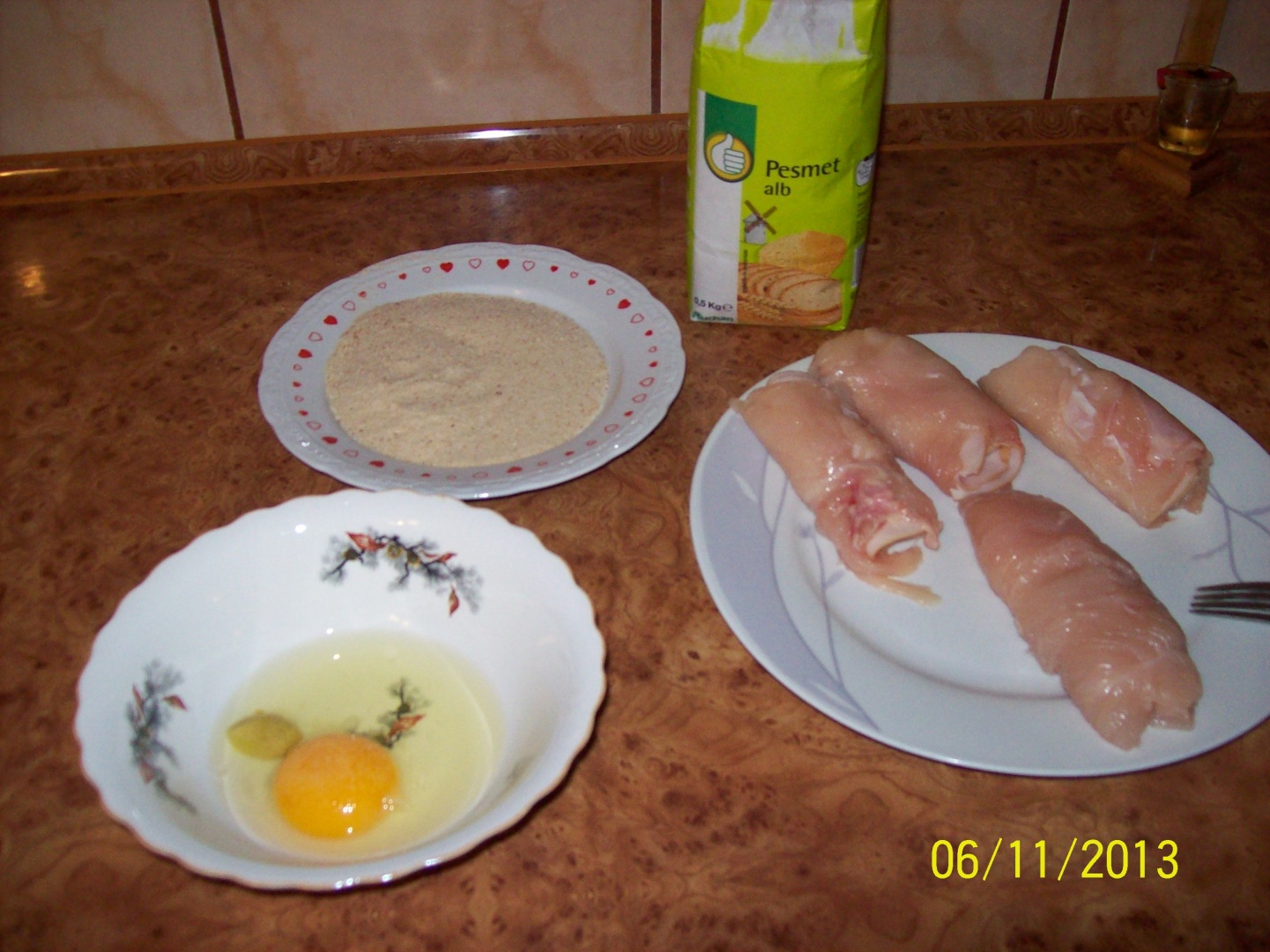 Cordon bleu din carne de pui