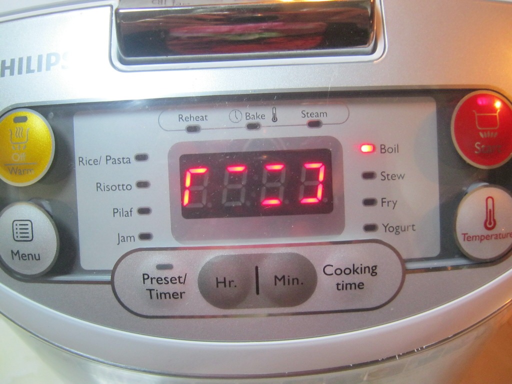 Supa de branzeturi cu verdeata facuta cu Multicooker Philips