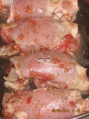 Pulpe de pui toscane