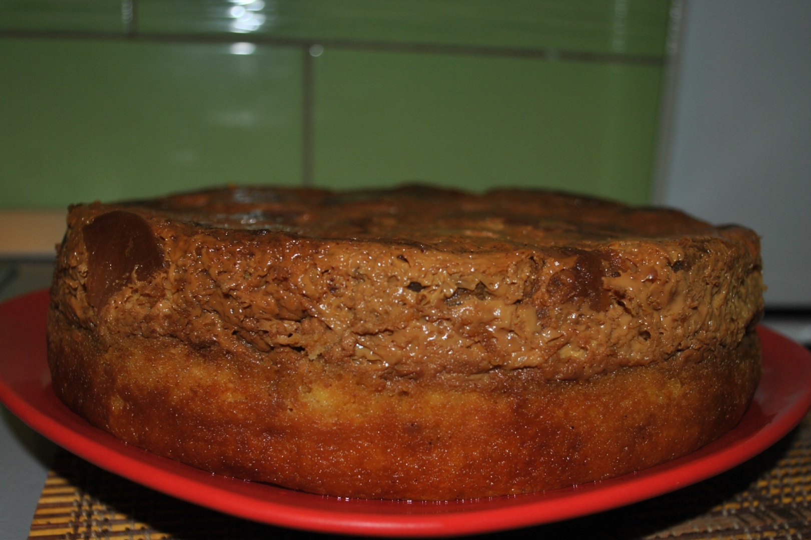 Tort cu mere si crema de zahar ars