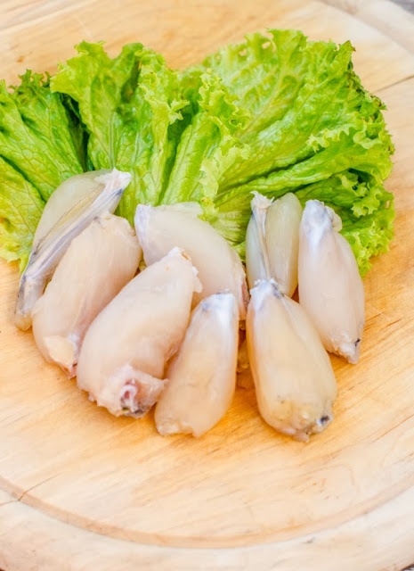 Pui de baltă în sos iute