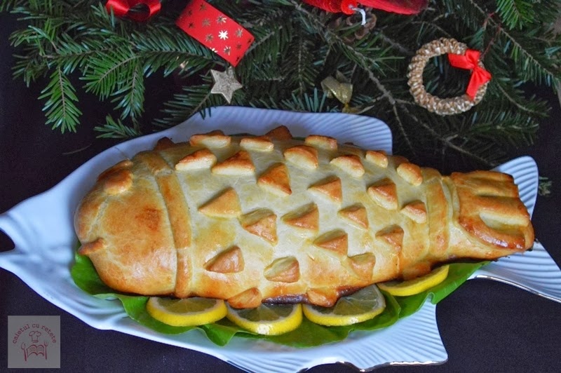 File de halibut in crusta de aluat