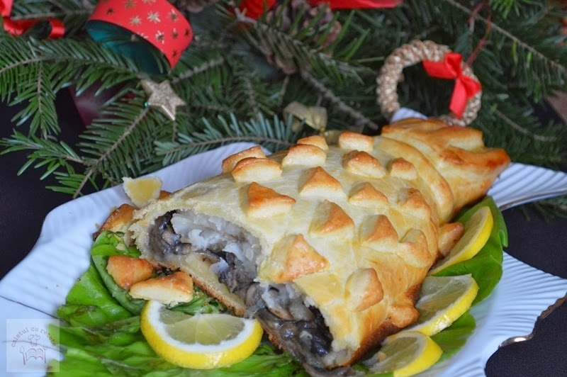 File de halibut in crusta de aluat