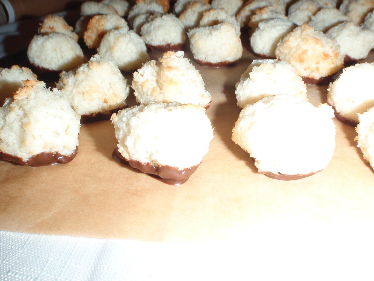 Coconut macarons