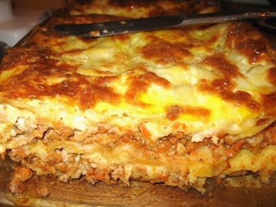 Lasagnia cu carne tocata