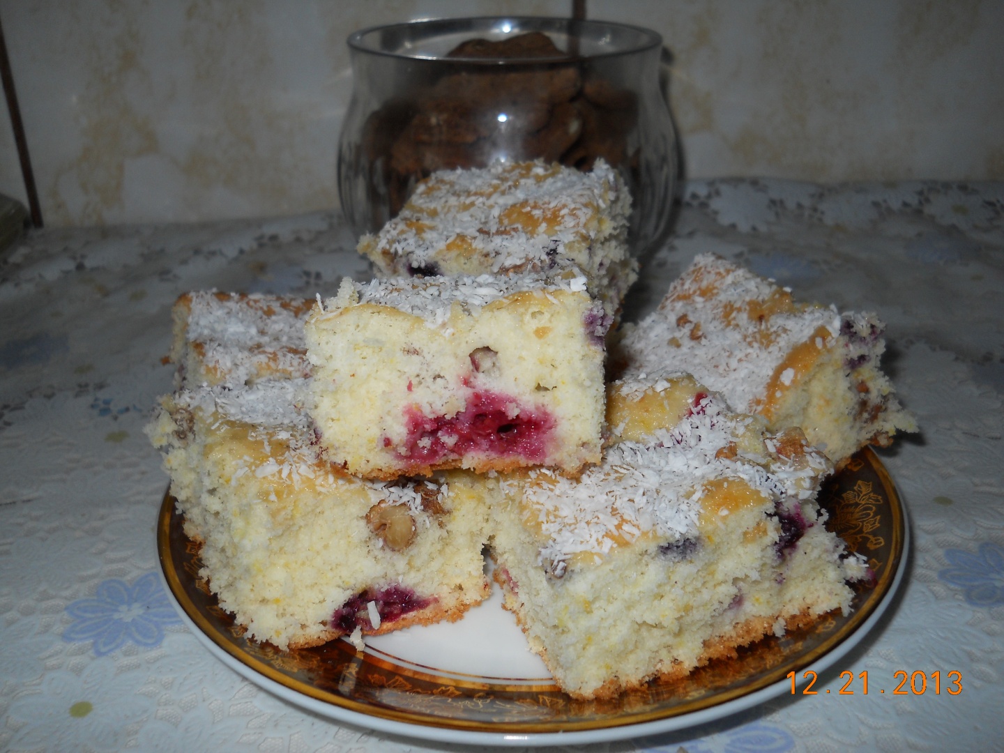 Prajitura cu fructe de padure