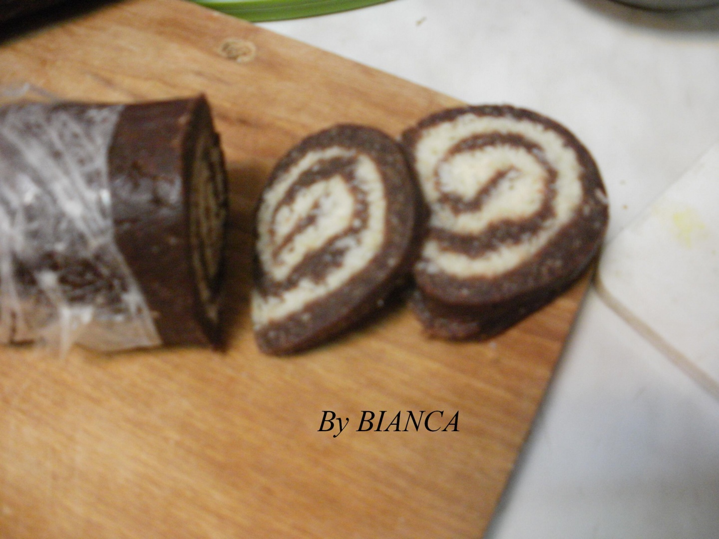 Rulada bicolora fara coacere