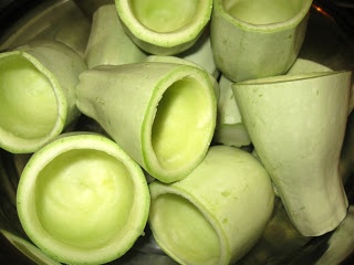 Dovlecei umpluti cu orez si legume