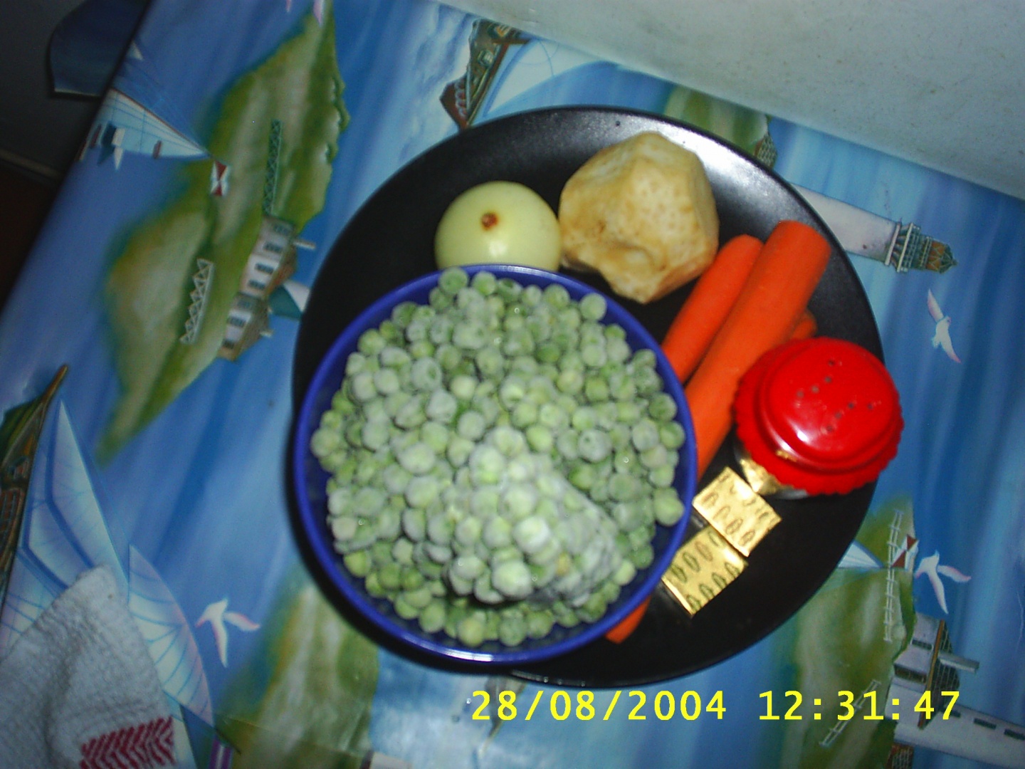 Supa de mazare cu galuscute