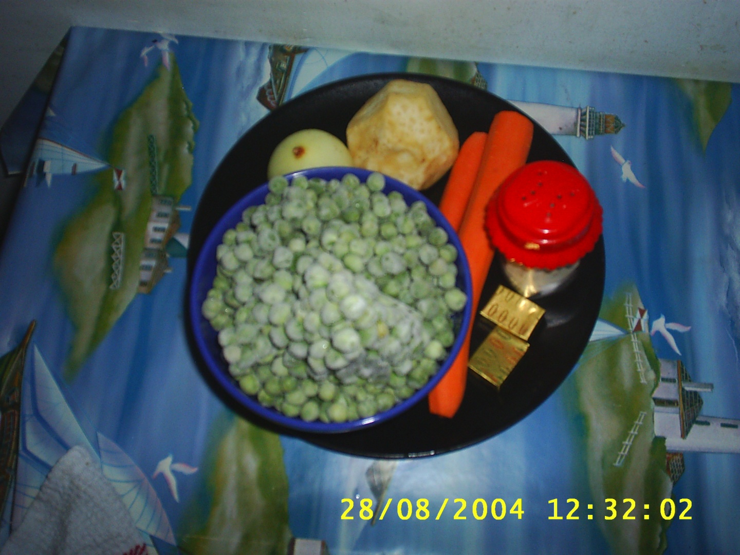 Supa de mazare cu galuscute