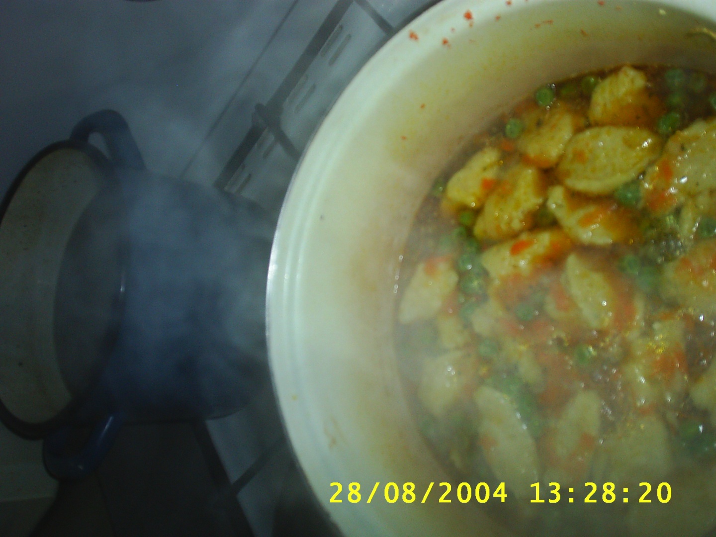 Supa de mazare cu galuscute