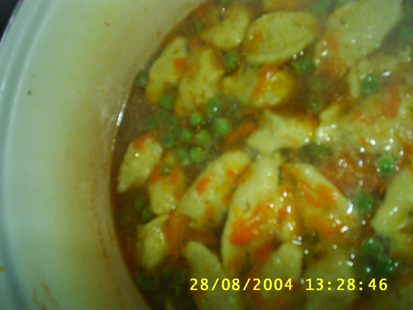 Supa de mazare cu galuscute