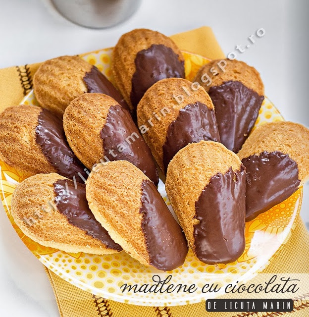 Madlene cu ciocolata