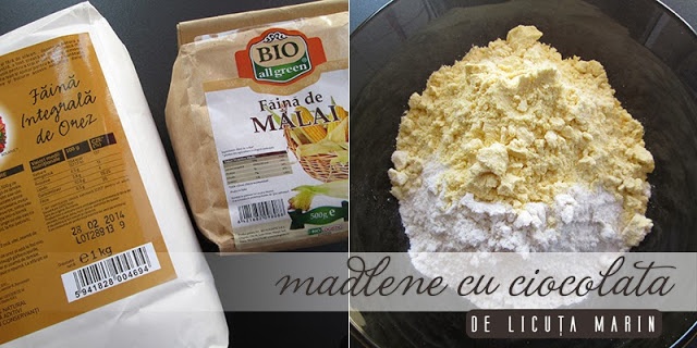 Madlene cu ciocolata