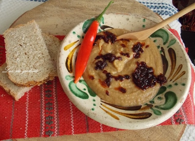 Crema de fasole uscata, varianta de post