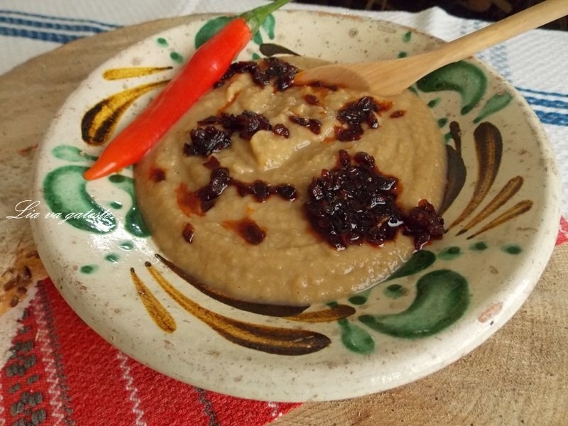 Crema de fasole uscata, varianta de post