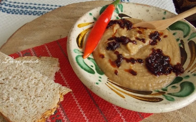 Crema de fasole uscata, varianta de post