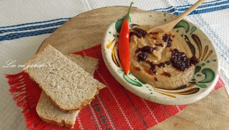 Crema de fasole uscata, varianta de post