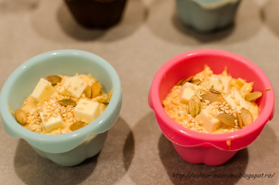 Mozzarella & herbs muffins