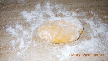 Supa de curcan cu taitei de casa