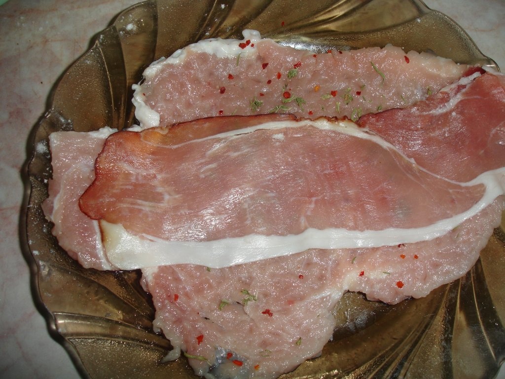 Cotlet de porc pane