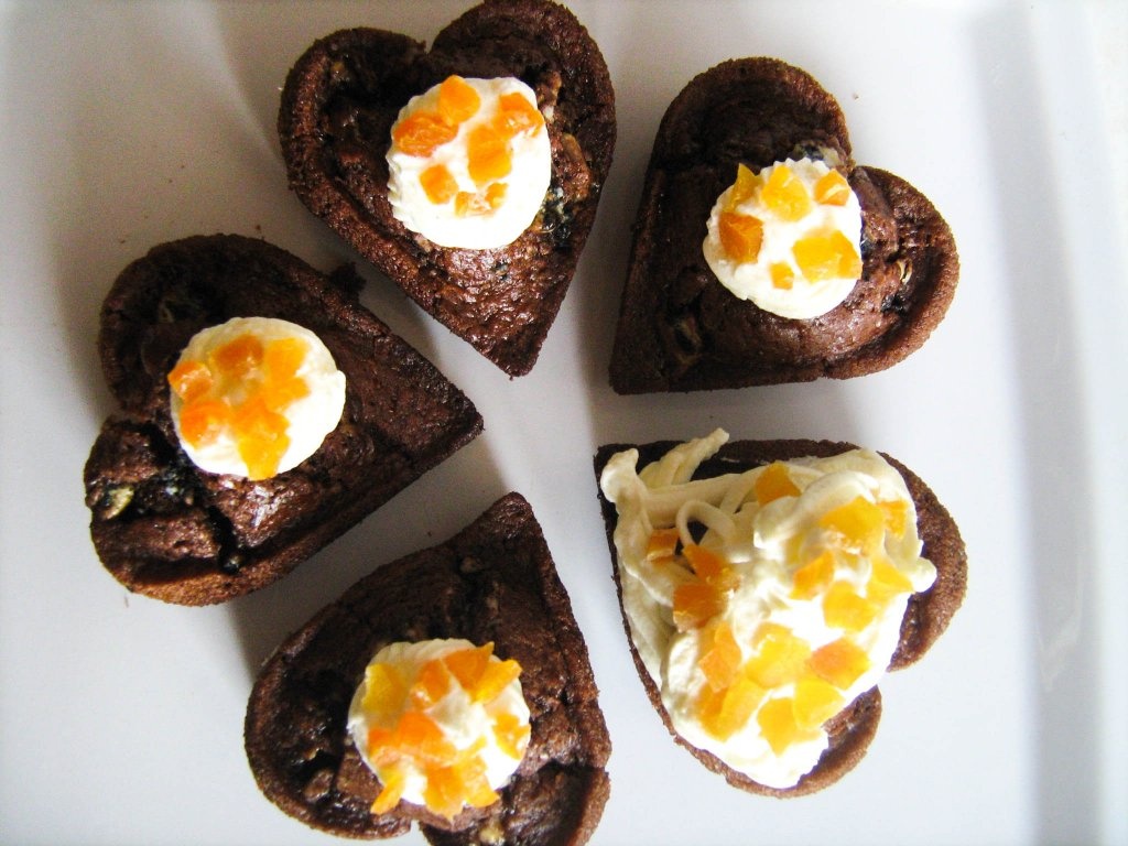 Muffins inimioare de Ziua Indragostitilor