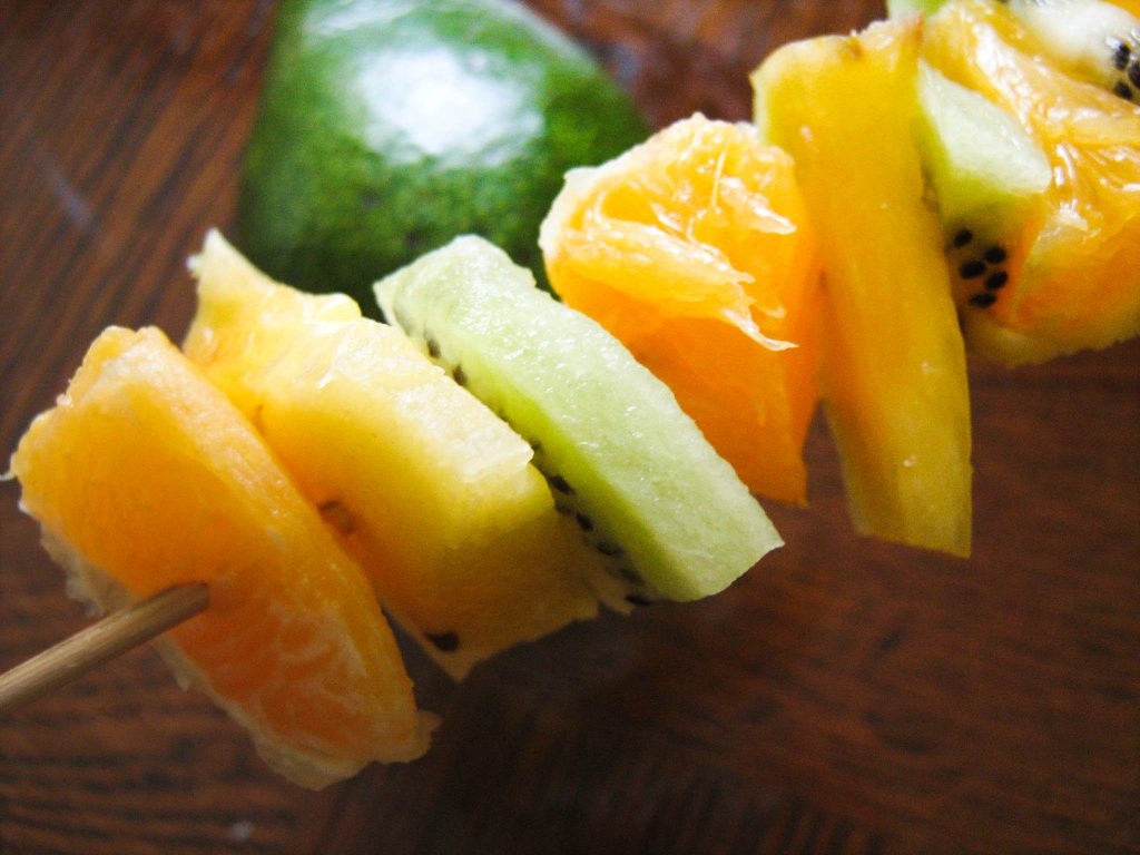 Salata de fructe disociata (raw vegan)