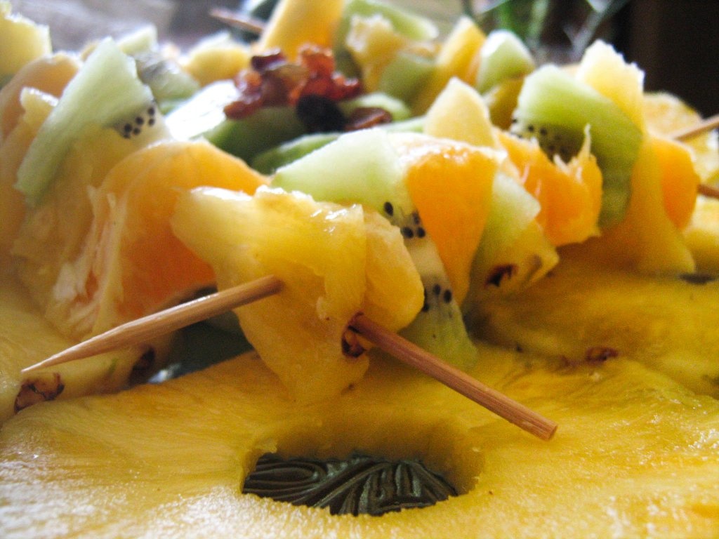 Salata de fructe disociata (raw vegan)