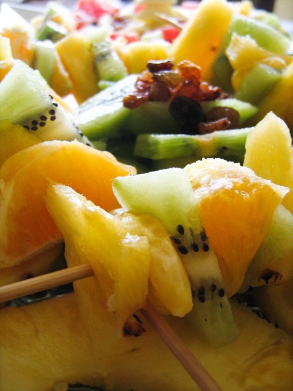 Salata de fructe disociata (raw vegan)