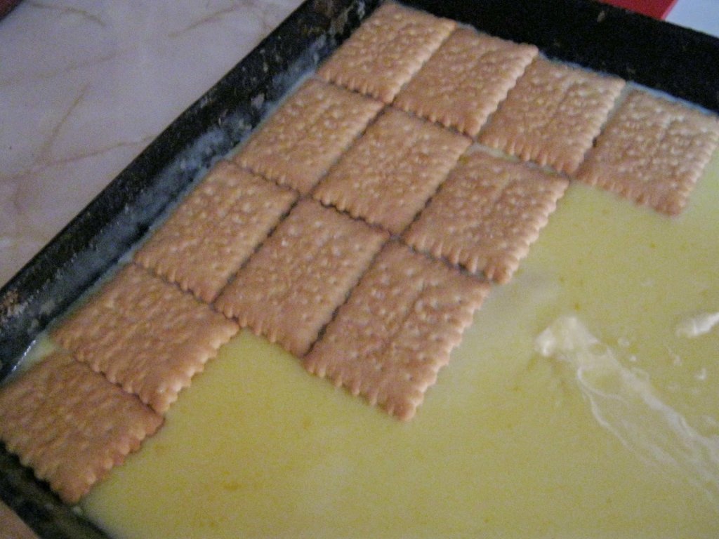 Prajitura cu lapte fara cuptor