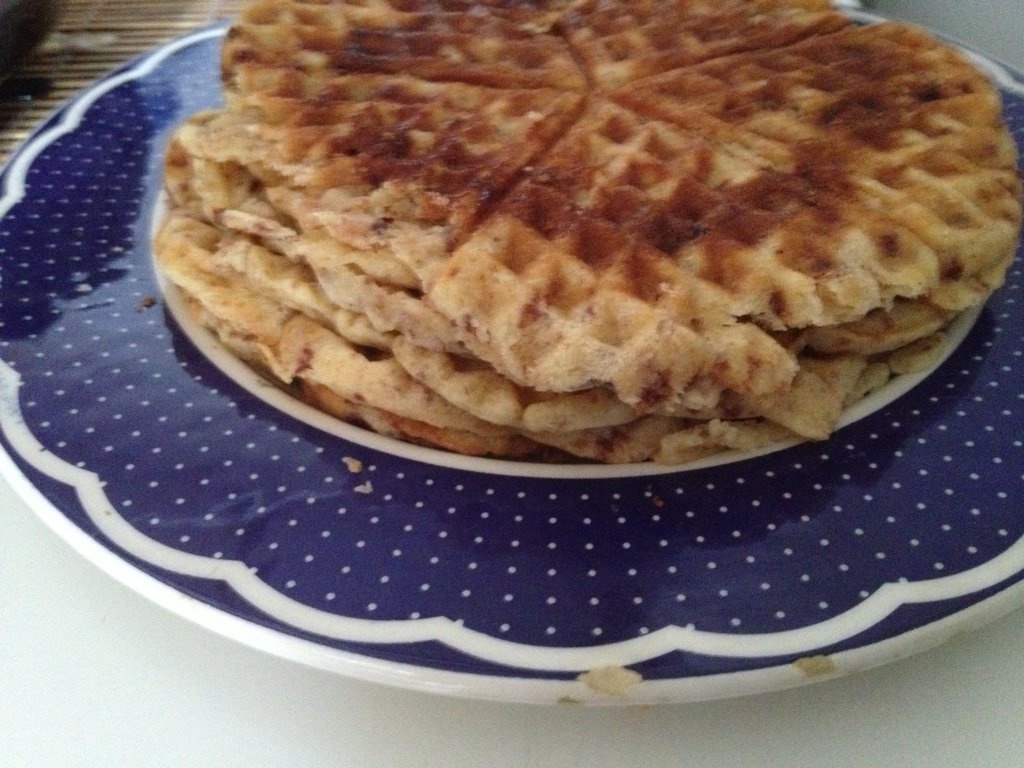 Gaufres au chocolat (Faguri cu ciocolata)
