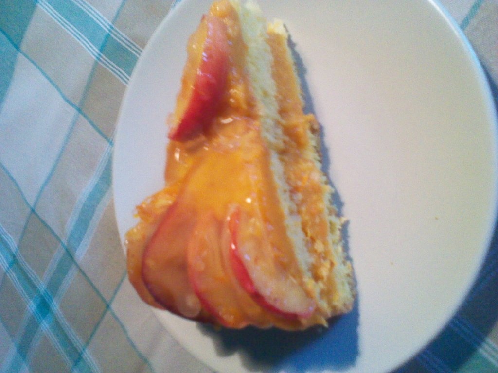 Tort cu dovleac copt si mere coapte