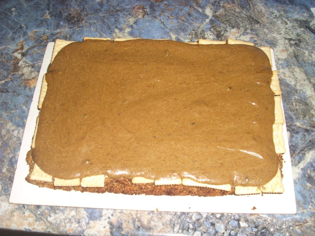 Prajitura fina cu nes si mac