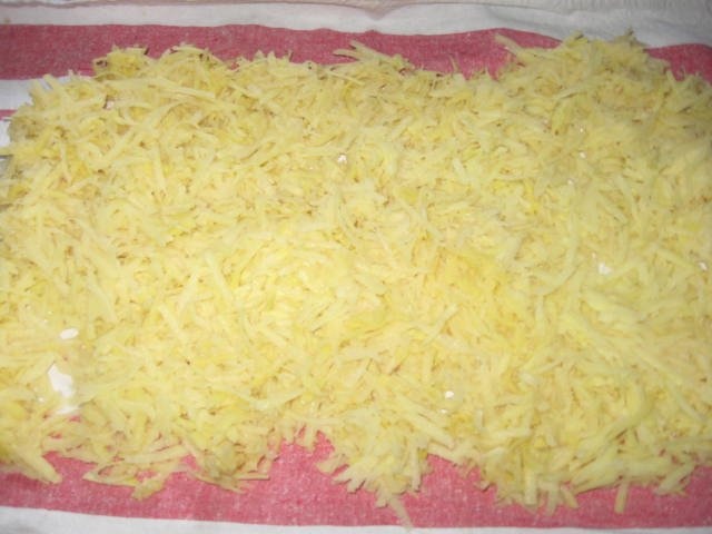 Cambulă în crustă de cartofi